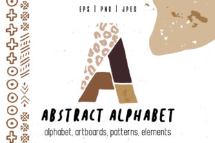 African Vibes Abstract Alphabet