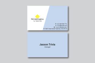 Blue Business Card Template for Professional Impact
