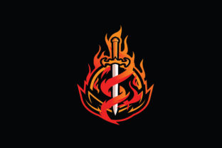 Flame Sword E Sports Logo: A Versatile Design for Modern Creators and Businesses