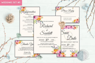 Floral Elegance in Wedding Stationery