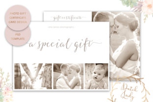 Photo Gift Card .PSD Template - 8: A Versatile Tool for Creative and Business Workflows