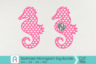 Seahorse Monogram: A Versatile Design Resource for Creative Projects