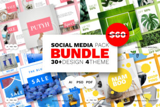 Social Media Pack Bundle - Vol. 01: A Comprehensive Guide to Design Resources