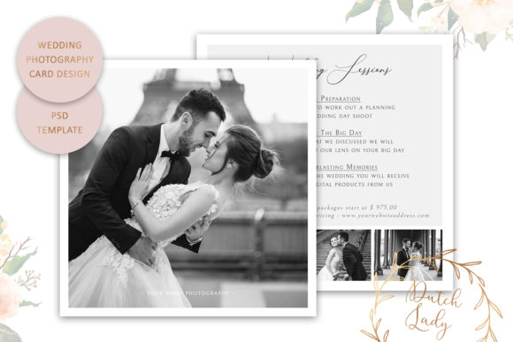 Wedding Photo Card Template 5: A Versatile Tool for Modern Wedding Invitations